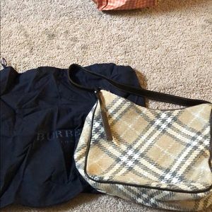 Burberry fabric handbag